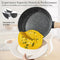 SODAY 12pcs Pots and Pans Set Non Stick Kitchen Cookware Sets Induction Cookware Nonstick Granite Cooking Set with Frying Pans, Saucepans, Steamer Silicone Shovel Spoon & Tongs (Black)
