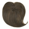 IMISSU Clip in Toupees Hairpiece Hair Extension Toupee Topper Wiglet Top Thin Hair for Mild Hair Loss Volume Unisex (Mixed Brown)