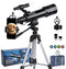 Upgraded Telescope HD 400/70mm Telescope for Kids Adults Refractor Astronomy Telescope - Watching The Moon, Bird Watching, Viewing The Natural Scenery, Viewing The City Scenery, Watching The Animals