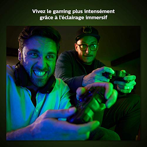 Philips Hue Play HDMI Sync Box, Surround Lighting for TV Entertainment and Gaming Compatible with Alexa