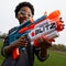 NERF Elite 2.0 Motoblitz Blaster with Scope, Motorized 10-Dart Blasting, Airblitz 6 Darts, 22 Darts, Outdoor Toys for 8 Year Old Boys & Girls, Multicolor (F5872)