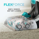 Hoover Smartwash Automatic Carpet Cleaner Upright Carpet & Upholstery Multi Surfaces, Removes Spots Spills & Tough Stains-Turquoise