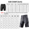 ROCK BROS Mountain Bike Shorts MTB Bike Shorts for Men Padded Mountain Bike Shorts, Dark Gray, Large