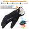 Takia Winter Thermal Gloves Cycling Warm Gloves Cold Weather Sports Anti-Slip Windproof Gloves Men Women Touch Screen Riding Glove Hiking Driving Running Bike Jogging Gloves Unisex