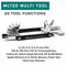 VeloChampion MLT20 20 Function Professional CNC Machined Multi Tool ideal for Road Bikes, Mountain Bikes & Hybrid Bikes with Protective Neoprene Carry Case