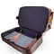 Leather Duffle Adventure Bag Weekender Travel Luggage with Shoe Compartment