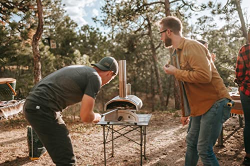 Ooni Pizza Turning Peel – Long Handle Lightweight Metal Pizza Peel for Making Homemade Pizza – Ooni Outdoor Pizza Oven Accessories