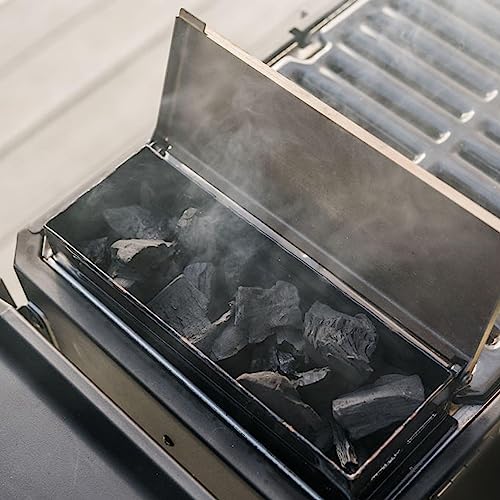 Masterbuilt Portable Charcoal BBQ and Smoker with Cart