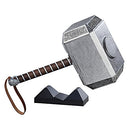 MARVEL AVENGERS C1881 - 19.75" Thors Mjolnir Hammer - Legend Series - Electronic - Super Hero Kids Dress Up Toys - Ages Gray