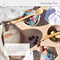 Zenify Earth Beeswax Food Wraps - Set of 3 - Eco Friendly Reusable Food Storage Covers - Australian Owned