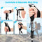 Trekking Poles, Beedove Hiking Poles Adjustable & Foldable Portable Walking Poles with 6 Different Pole Tips, Ultralight Aluminum Trekking Poles for Walking, Camping, Mountaining,Trekking
