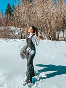 Arctix Women's Classic Insulated Snow Overalls Bib, Black, X-Large