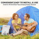 GASLAND Portable Gas Hot Water Heater Camping Instant Shower Outdoor RV 4WD