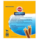 Pedigree Dentastix, Dog Dental Treat, Large Dog, 56 sticks