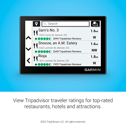 Garmin Drive 53 GPS Navigator, High-Resolution Touchscreen, Simple On-Screen Menus and Easy-to-See Maps, Driver Alerts