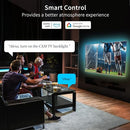 Smart LED TV Backlights with Camera,12.5ft Ambiance Lighting, Sync to Movies & Gaming, Compatible with Alexa & Google Assistant, App Control, Color-Changing WiFi Strip Lights for 55-65 inch TVs