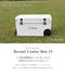 S'more Becool Cooler Box55 Large Cooler Box with Wheels 52L/55QT 52 Liters Hard Cooler Box for Camping, Fishing, Outdoors, Sports, Stylish, Cold Retention Pack Included, Mobile