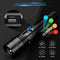 Necomi LED Torch Rechargeable Flashlight with High Lumens, IPX6 Waterproof 10000 Lumen Super Bright Handheld Torches, 7 Modes with COB Work Light, Powerful Handheld Flashlight for Camping, Hiking