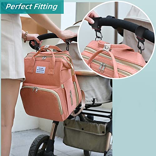 4Pack Universal Baby Stroller Hooks Clips for Hanging Bags and Shopping,Convenient Stroller Hooks Accessories Perfect for Uppababy, Babyzen Yoyo, Britax, Bugaboo, Bob, Pushchair, Buggy, Shopping Cart