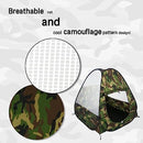 Camouflage Military Pop up Play Tent - Collapsible Indoor/Outdoor Army Playhouse for Kids