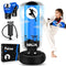 Esnowlee Punching Bag for Kids,66" Larger Kids Boxing Bag with Gloves, Ninja Inflatable Punching Bag for Boxing,Karate,Gifts for Boys Age 5-12