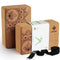 Overmont Cork Yoga Blocks 2 pack with 8ft Strap Set Natural Cork Yoga Bricks- High Density & Eco Friendly Yoga Accessories for Women - Ideal for Yoga Pilates General Fitness and Stretching 9x6x3''