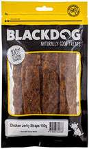 BLACKDOG Chicken Jerky Straps -150g, All