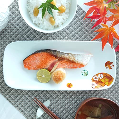 Corelle J108-BBFL CP-9173 Medium Plate, Plate, Break-Resistant, Lightweight, Microwave Safe, Oven Safe, Dishwasher Safe, Bombon Flail