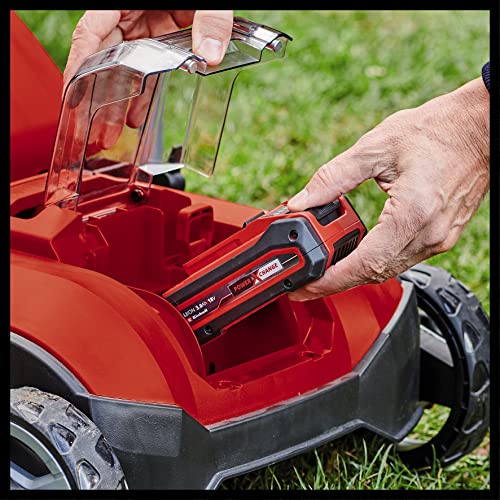 Einhell Power X-Change 18V Cordless Lawn Scarifier - Brushless Motor, 28cm Raking Width, 3 Working Depths, for Lawns and Gardens - GC-SC 18/28 Li Solo Lawn Rake (Battery Not Included)
