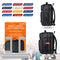 SPAHER Cabin Bag 45x36x20 New Easyjet Laptop Backpack for School Travel Backpack 17Inch Hand Luggage Backpack Hand Cabin Carry On Bag Luggage Approved Holdall Rucksack Flight Bag(Black)