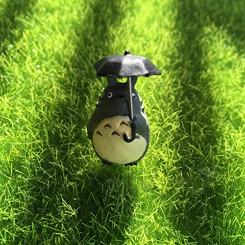 TOYANDONA 2pcs Artificial Grass Turf Fake Moss Rug Mats 30cmx30cm Mini Lawn Carpet for Dollhouse Fairy Garden Ornament