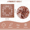 Zhanmai 8 Pcs 27.5 x 27.5 Inch Square Satin Head Scarves Women Silk Bandana Hair Scarves Hair Wrap Neck Scarf for Sleeping, Elegant Pattern, 27.56 x 27.56 inches