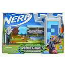 Nerf Minecraft Stormlander Dart-Blasting Hammer, Fires 3 Darts, Includes 3 Official Nerf Elite Darts, Pull-Back Priming Handle