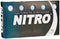 Nitro Long Distance High-Durability Golf Balls (15PK) All Levels Ultimate Distance Titanium Core High Velocity Great Stop & Sticking Ability Golf Balls USGA Approved-Total of 15-White