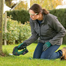 Bosch Home & Garden 18V Cordless Shrub & Grass Shear Kit Without Battery, 1 x Grass Blade, 1 x Shrub Blade, Cuts up to 85 m² per Battery Charge (AdvancedShear 18v-10)