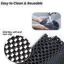 Zento Deals Car Roof Mat for Cargo Bag Mesh Rubber Mat for Car Roof Carrier Bag, Anti-Slip, Extra-Cushioning, Car Roof Padding, and Home Rubber Mat,Grip, Universal Usage,Car Roof Racks (1)
