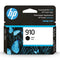 Original HP 910 Black Ink Cartridge | Works with HP OfficeJet 8010, 8020 Series, HP OfficeJet Pro 8020, 8030 Series | Eligible for Instant Ink | 3YL61AN