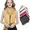 Roll Up Cashmere Classic Soft Luxurious Long Winter Cold weather Scarf Wrap Shawl Scarves Blanket unisex seasonal Gift Ideas, Mustard, Large-X-Large