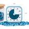 (Home MOD, Lake Day Blue) - Time Timer Home MOD - 60 Minute Kids Visual Timer Home Edition - for Homeschool Supplies Study Tool, Timer for Kids Desk, Office Desk and Meetings with Silent Operation ...