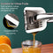 Lemon Squeezer Stainless Steel, Citrus Juicer Manual Juicer, 5 Year Warranty - Heavy Duty Juice Press Hand Juicer Lime Squeezer, Lemon Juicer Squeezer, Orange Squeezer, Large Handheld Fruit Juicer