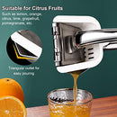 SUCCFLY Lemon Squeezer Stainless Steel, Citrus Juicer Hand Press, Lemon Juicer Squeezer Hand Juicer, Lime Squeezer, Heavy Duty Manual Juicer, Orange Juice Squeezer, Pomegranate Juicer