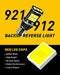 AUXITO 912 921 LED Backup Light Bulbs High Power 2835 15-SMD Chipsets Error Free T15 906 W16W for Back Up Lights Reverse Lights, 6000K White (Pack of 2)