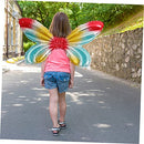 Abaodam 6 Pcs Symphony Angel Wings Flower Girls Wings Butterfly Balloon Dancing Party Butterfly Wing Inflatable Butterfly Wings Fairy Cosplay Wing Cute Aluminum Foil Child Pigeon