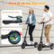 EVERCROSS EV10K PRO App-Enabled Electric Scooter, Electric Scooter Adults with 500W Motor, Up to 19 MPH & 22 Miles E-Scooter, Lightweight Folding Electric Scooter for Adults with 10'' Honeycomb Tires