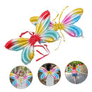 Abaodam 6 Pcs Symphony Angel Wings Flower Girls Wings Butterfly Balloon Dancing Party Butterfly Wing Inflatable Butterfly Wings Fairy Cosplay Wing Cute Aluminum Foil Child Pigeon