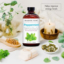 Majestic Pure Peppermint Essential Oil, Pure and Natural, Therapeutic Grade Peppermint Oil, Set of 2 4 fl. oz.