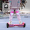 RIDEO Q3-C Hoverboard Electric Scooter UL 2272 DC 36v Brushless Dual Hub Motor 6.5 inch Wheels LED Light Bluetooth Music - Pink