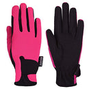 (Age 6-8 years, Pink) - Kids Horse Riding Gloves Children Equestrian Kids Gloves Child Horseback Bike Gardening Boys & Girls Mittens Pony Youth Outdoor Mitts