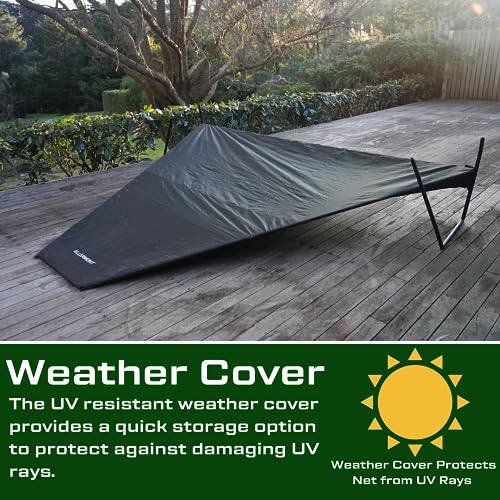 Automatic Ball Return Golf Net for Backyard Driving - - Golf Net Includes Protective Weather Cover  - - Durable 5 Layer Golf Netting - - Golf Net with Hitting Mat - - 10FT X 7FT Golf Net Outdoor Size