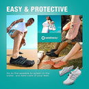 SEEKWAY Water Shoes Men Women Adult Quick-Dry Aqua Sock Barefoot for Beach Swim River Pool Lake Hiking Kayaking Surfing, 1a-407 White, 8.5 Women/7.5 Men